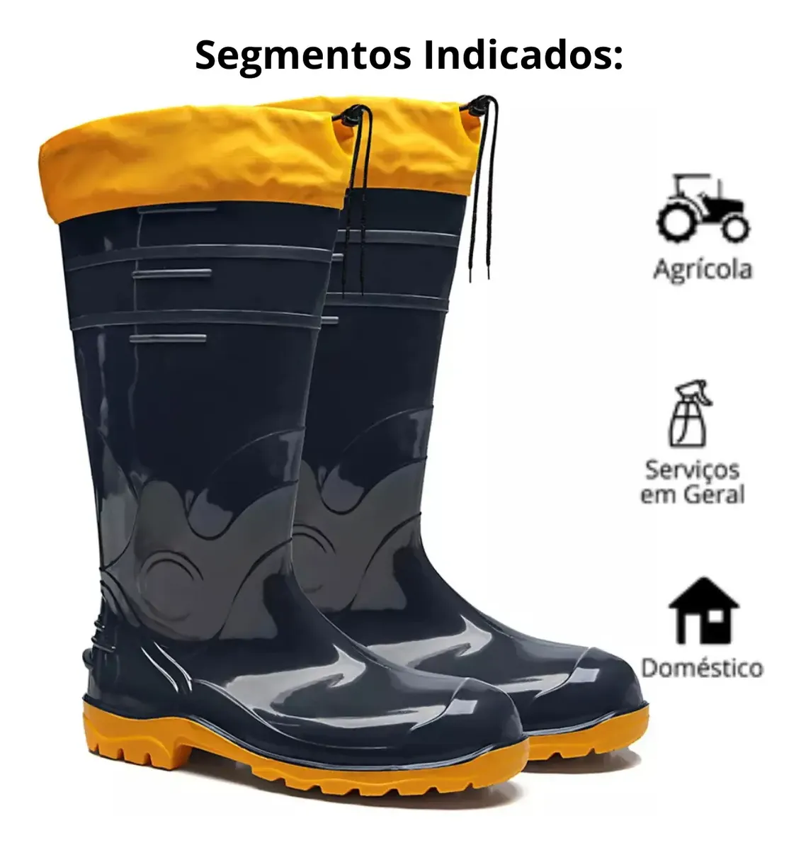 Bota de Borracha Agro Bracol